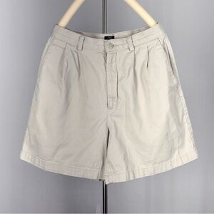 Dockers Classic Khakis Light Tan Shorts 100% Cotton Mom Shorts